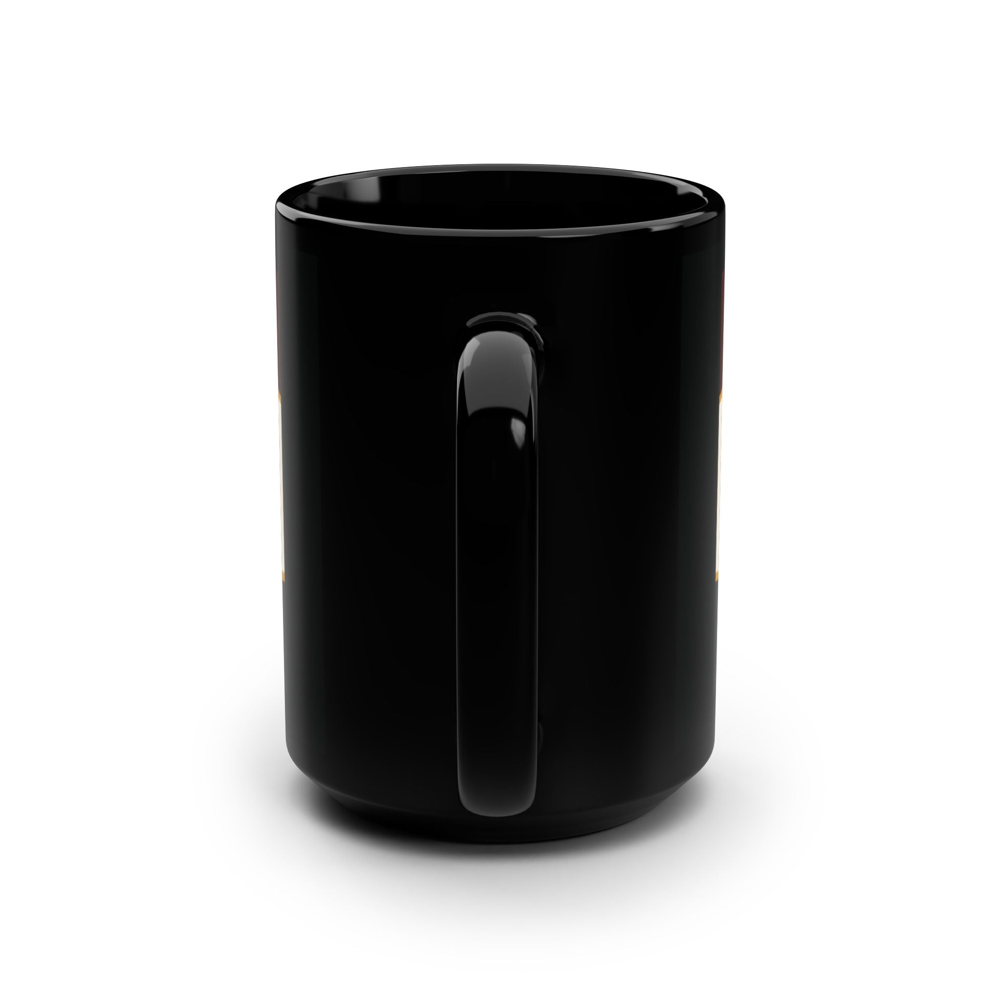 Black 15oz Coffee Mug — "Smooth Flavor. Serious Standards." Specialty-Grade Arabica Design