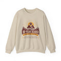 Coffee Adventure Sweatshirt — "30-Year Search for Great Coffee" Retro Mountain Crewneck