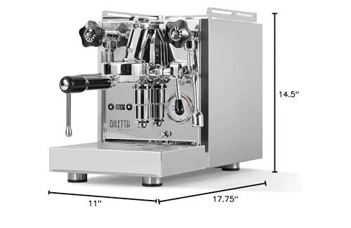 Diletta Bello+ Espresso Machine (White) - Crema Peaks Coffee