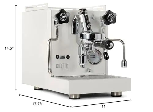 Diletta Bello+ Espresso Machine (White) - Crema Peaks Coffee