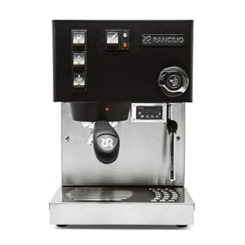 Rancilio Silvia Espresso Machine with PID | Pre-Infusion | Shot Timer | 2L (White) - Crema Peaks Coffee