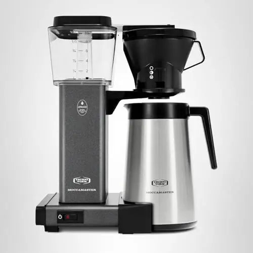 Technivorm Moccamaster 79112 KBT Coffee Brewer, 40 oz, Polished Silver - Crema Peaks Coffee