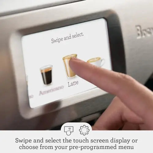 Breville Barista Touch Espresso Machine BES880BSS, Brushed Stainless Steel - Crema Peaks Coffee