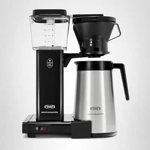 Technivorm Moccamaster 79112 KBT Coffee Brewer, 40 oz, Polished Silver - Crema Peaks Coffee