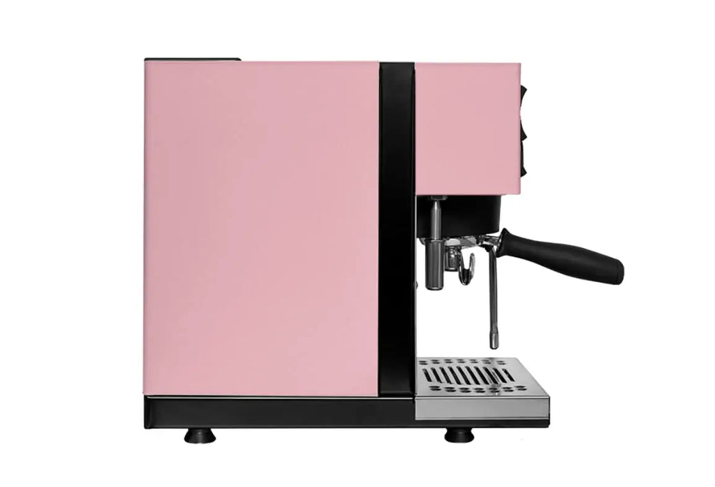 Rancilio Silvia Pro X Espresso Machine, White, Black, Stainless, Pink - Crema Peaks Coffee