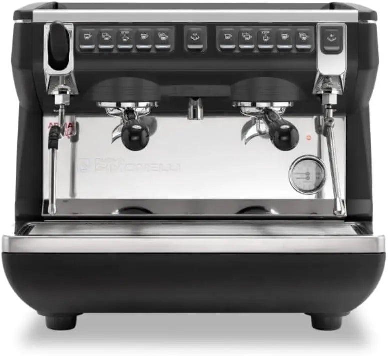 Nuova Simonelli Appia Commercial Espresso Machine, Compact Volumetric 2Gr (220 Volt) with Smart Wand Mappiacvol - Crema Peaks Coffee