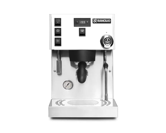 Rancilio Silvia Pro X Espresso Machine, White, Black, Stainless, Pink - Crema Peaks Coffee