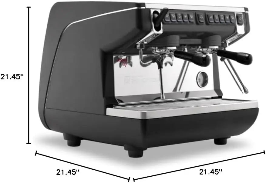 Nuova Simonelli Appia Commercial Espresso Machine, Compact Volumetric 2Gr (220 Volt) with Smart Wand Mappiacvol - Crema Peaks Coffee
