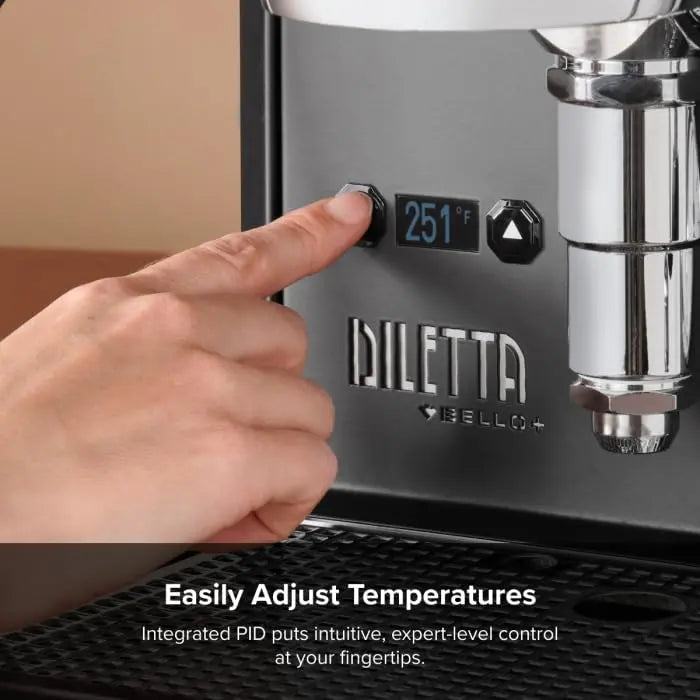 Diletta Bello+ Espresso Machine (White) - Crema Peaks Coffee
