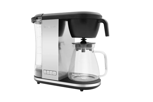 Bonavita Enthusiast 8 Cup Drip Coffee Brewer, Pour Over, SCA Certified Coffee Machine with Thermal Carafe, Stainless Steel Panel, Removable Reservoir - Crema Peaks Coffee