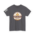 Coffee Logo T-Shirt — "Crema Peaks Coffee" Vintage Badge Tee