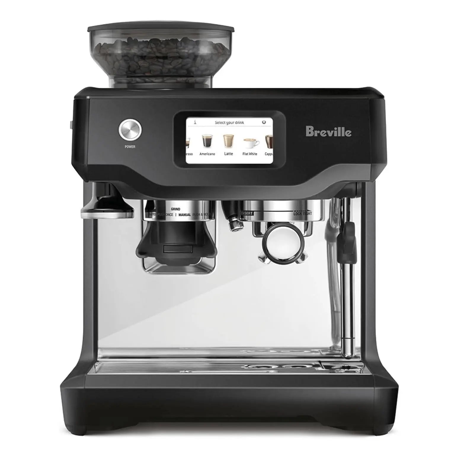 Breville Barista Touch Espresso Machine BES880BSS, Brushed Stainless Steel - Crema Peaks Coffee