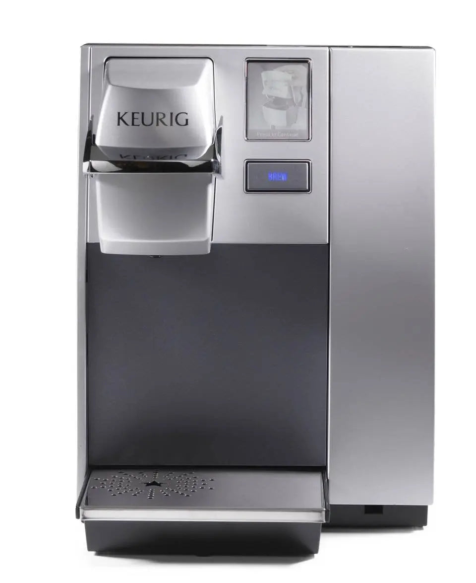 Keurig K155 Office Pro Single Cup Commercial K-Cup Pod Coffee Maker, Silver - Crema Peaks Coffee