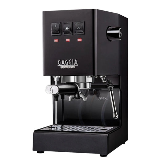 Gaggia RI9380/49 Classic Evo Pro Espresso Machine, Thunder Black, Small - Crema Peaks Coffee