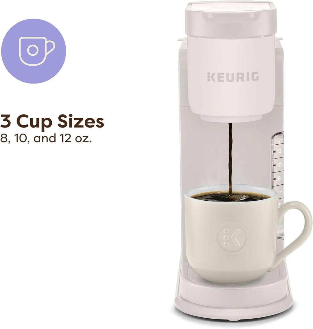 Keurig K-Express Single Serve K-Cup Pod Coffee Maker, 3 Brew Sizes, Strong Button Feature, 42oz Removable Reservoir, Warm Stone - Crema Peaks Coffee