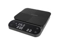 Maestri House S3 Coffee Scale with Timer, 3kg/0.1g Rechargeable Digital Scale, 3 Brew Modes, Adjustable Ratios & Flow Rate Display, Barista-Grade for Pour-Over, Espresso, French Press – Black - Crema Peaks Coffee