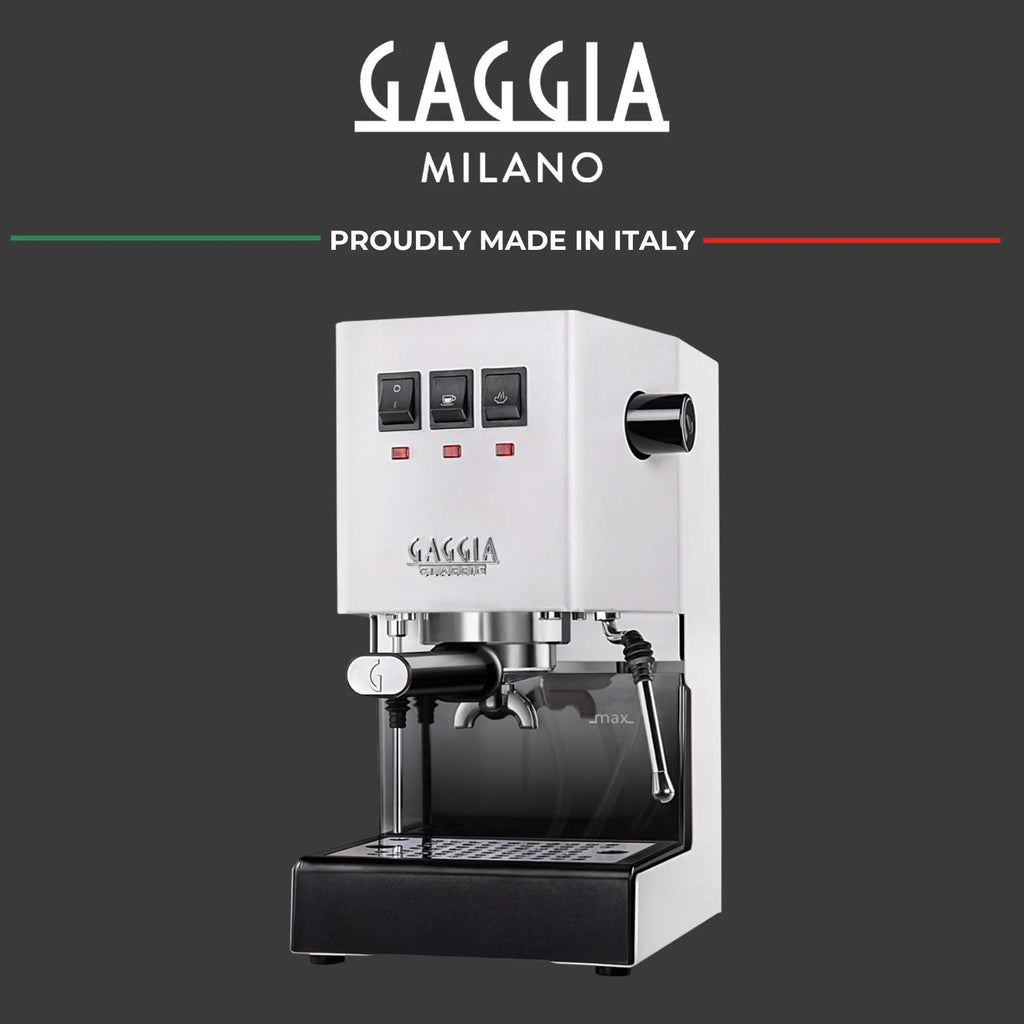 Gaggia RI9380/49 Classic Evo Pro Espresso Machine, Thunder Black, Small - Crema Peaks Coffee