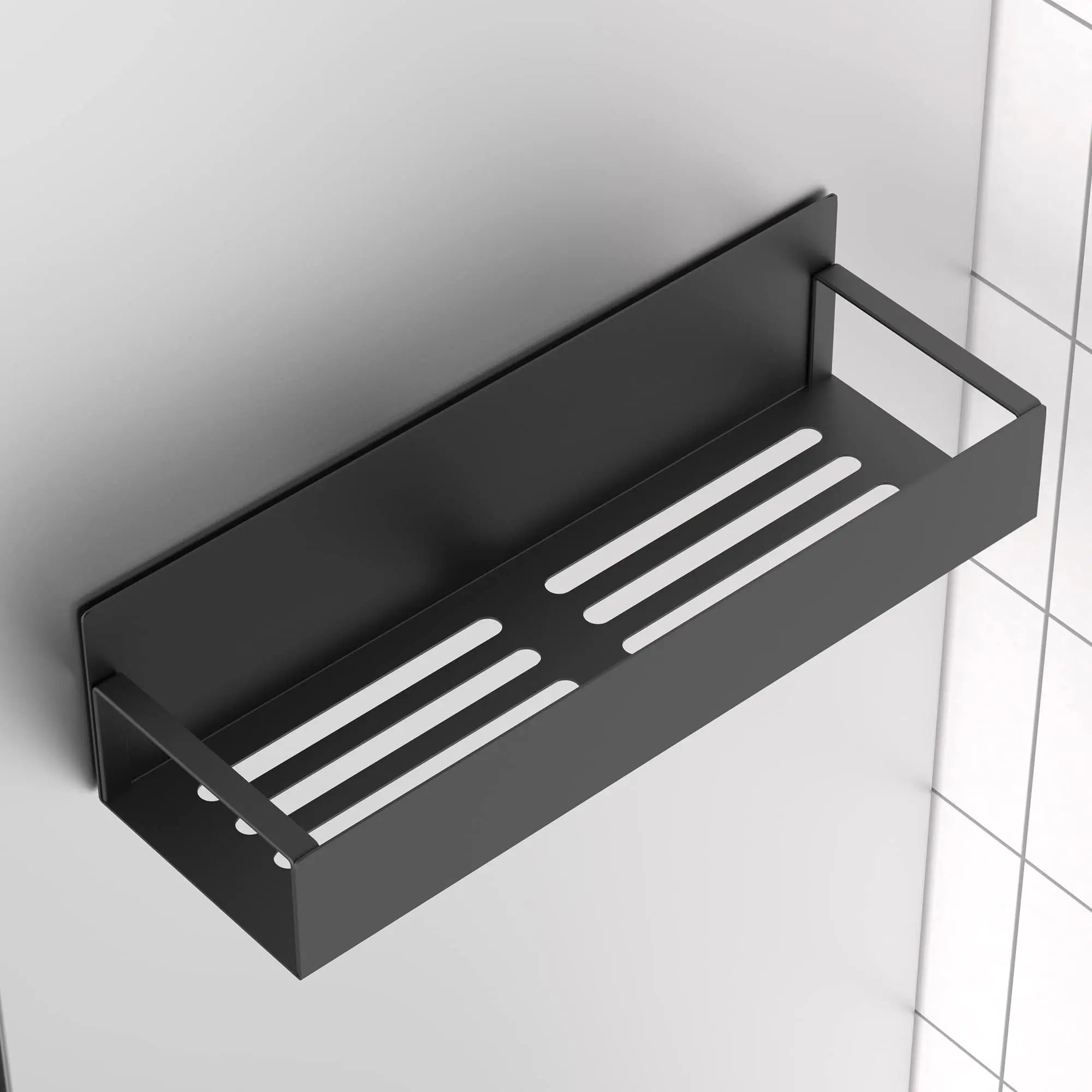 4 Pack Metal Magnetic Spice Storage Rack Organizer for Refrigerator and Oven, Black Fridge Organizers and Storage - Crema Peaks Coffee
