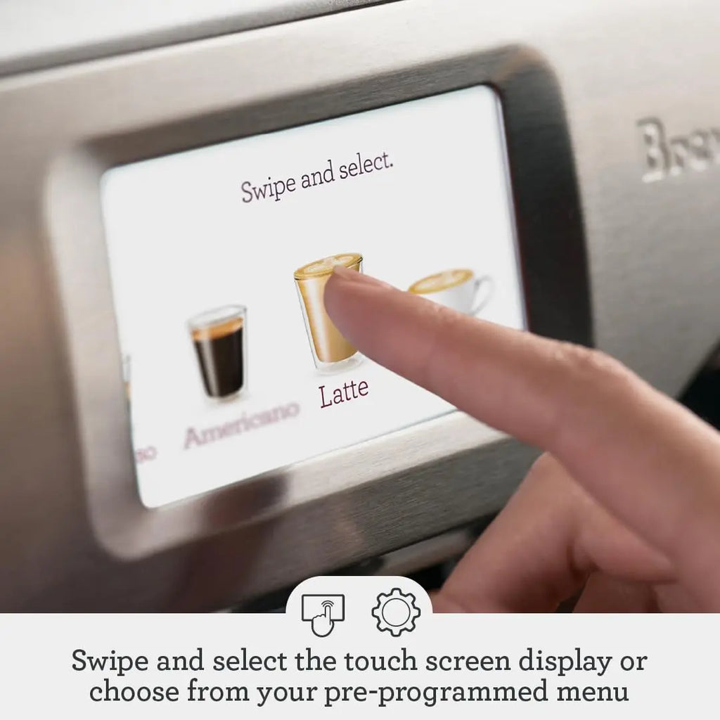Breville Barista Touch Espresso Machine BES880BSS, Brushed Stainless Steel - Crema Peaks Coffee