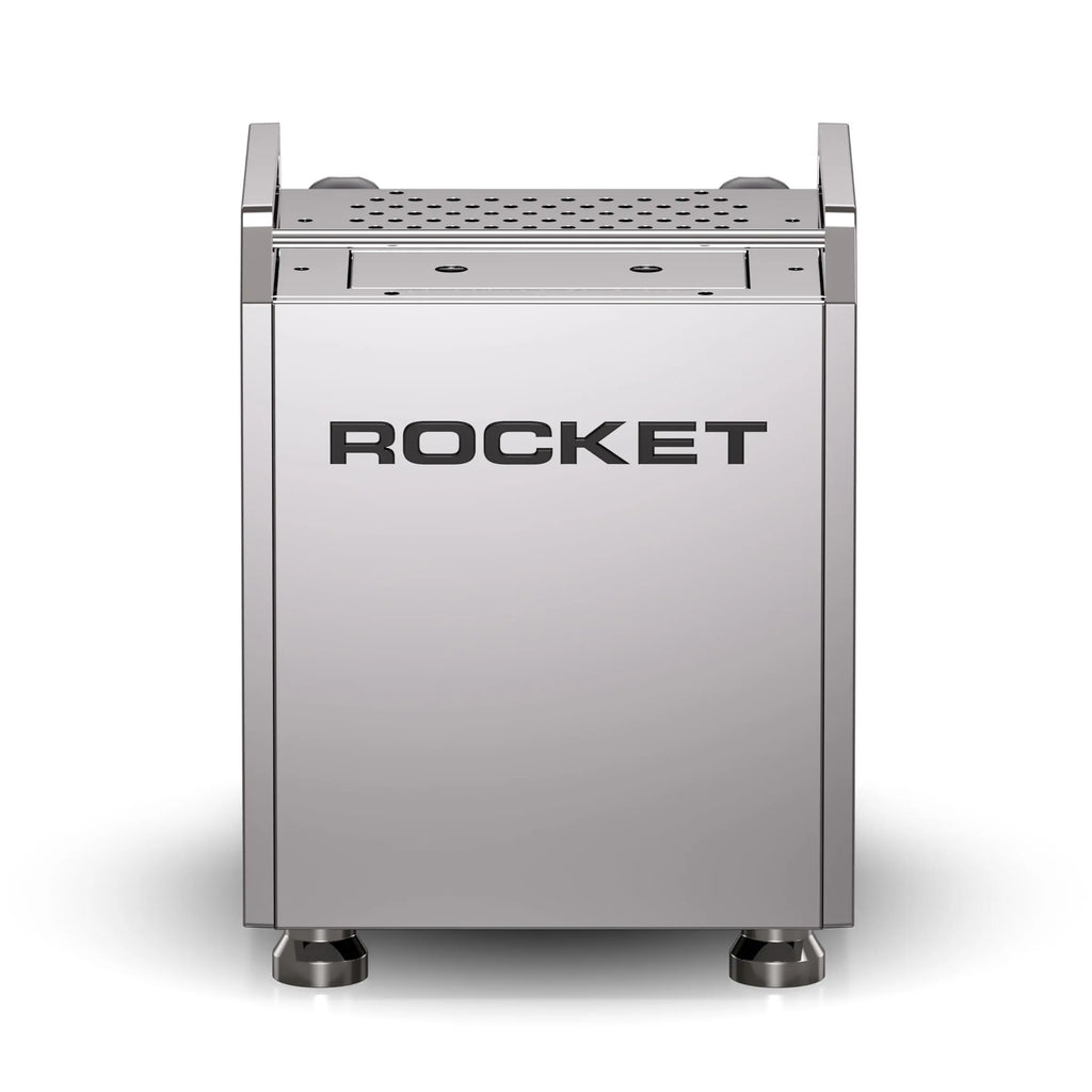 Rocket Espresso Giotto FAST V Espresso Machine | Vibratory Pump | Heat Exchanger | PID Temperature Control | (Chrome) - Crema Peaks Coffee