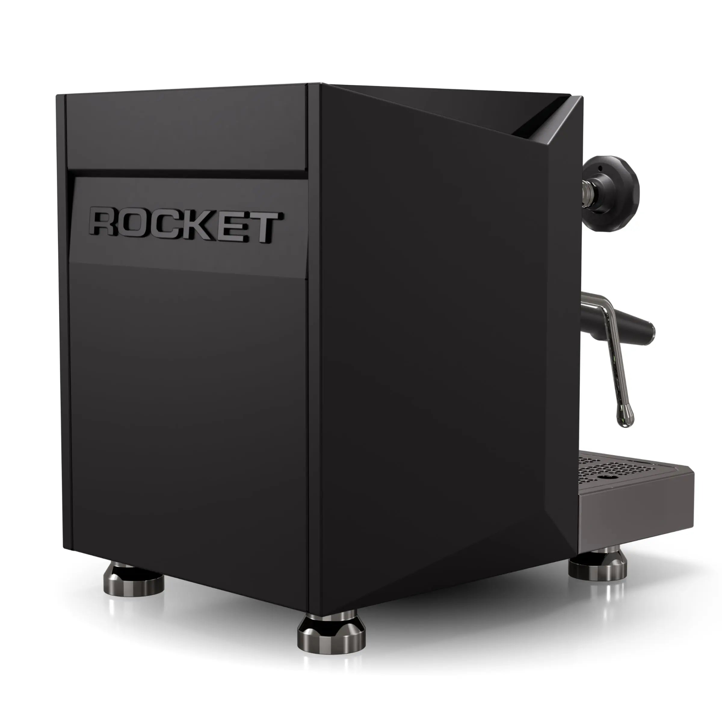 Rocket Espresso Giotto FAST V Espresso Machine | Vibratory Pump | Heat Exchanger | PID Temperature Control | (Chrome) - Crema Peaks Coffee