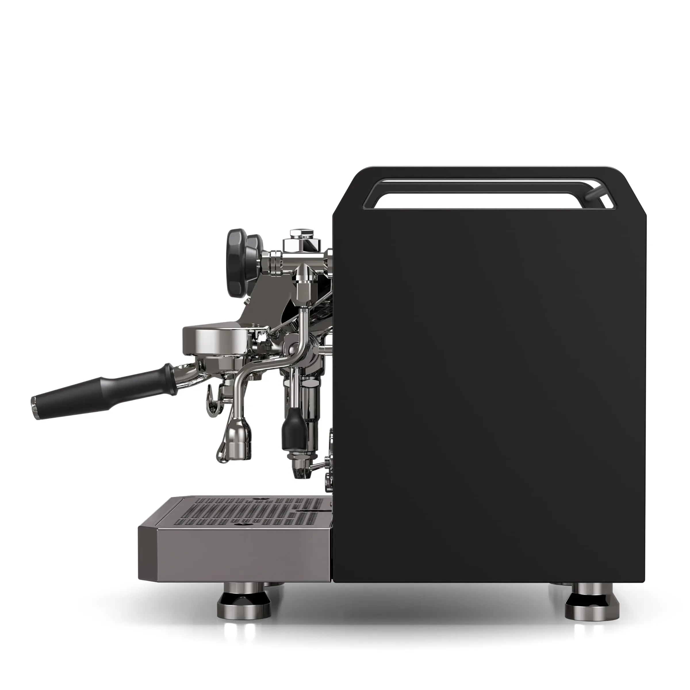 Rocket Espresso Giotto FAST V Espresso Machine | Vibratory Pump | Heat Exchanger | PID Temperature Control | (Chrome) - Crema Peaks Coffee