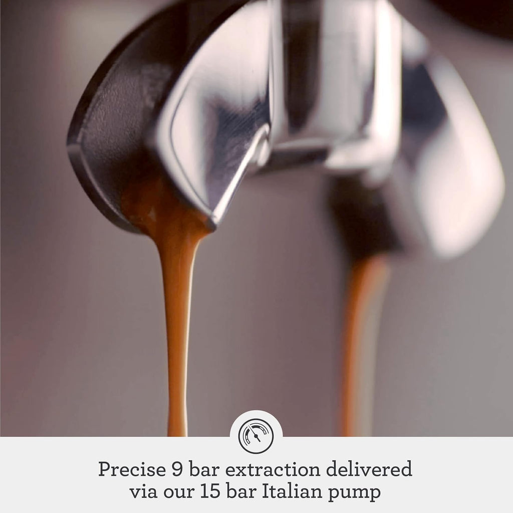 Breville Oracle Espresso Machine BES980XL, Brushed Stainless Steel - Crema Peaks Coffee