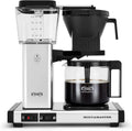 Technivorm Moccamaster 53941 KBGV Select 10-Cup Coffee Maker, Polished Silver, 40 ounce, 1.25l - Crema Peaks Coffee