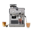De'Longhi La Specialista Opera Espresso Machine – Cold Brew & Espresso Maker with Smart Tamping, Burr Grinder, Milk Steam Wand/Frother & 19-Bar Pressure – For Lattes & Cappuccinos - Crema Peaks Coffee