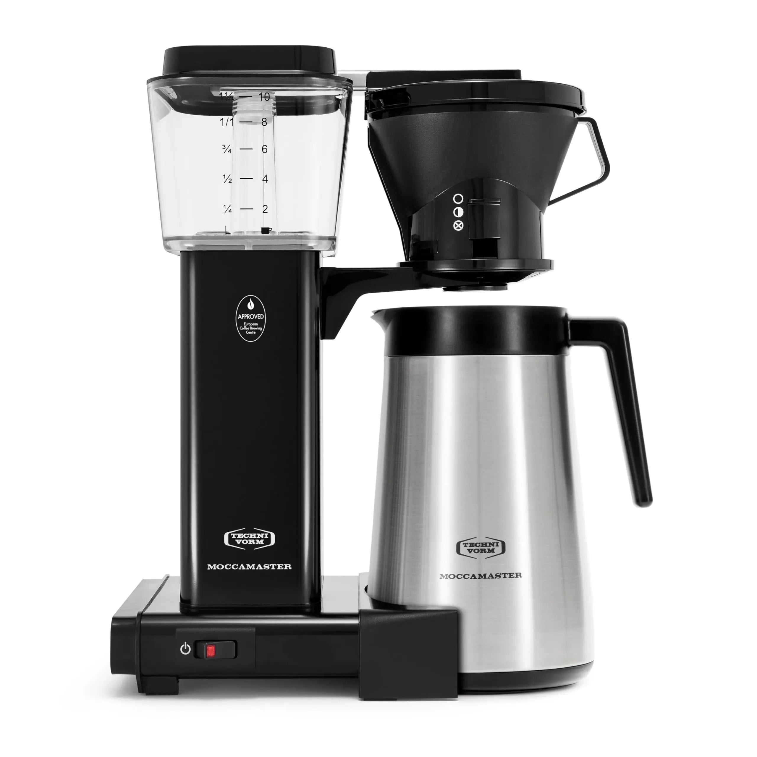 Technivorm Moccamaster 79112 KBT Coffee Brewer, 40 oz, Polished Silver - Crema Peaks Coffee