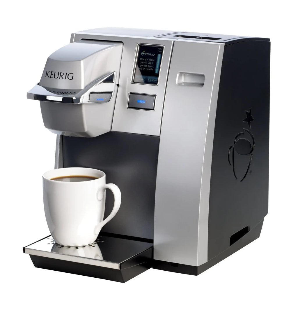 Keurig K155 Office Pro Single Cup Commercial K-Cup Pod Coffee Maker, Silver - Crema Peaks Coffee