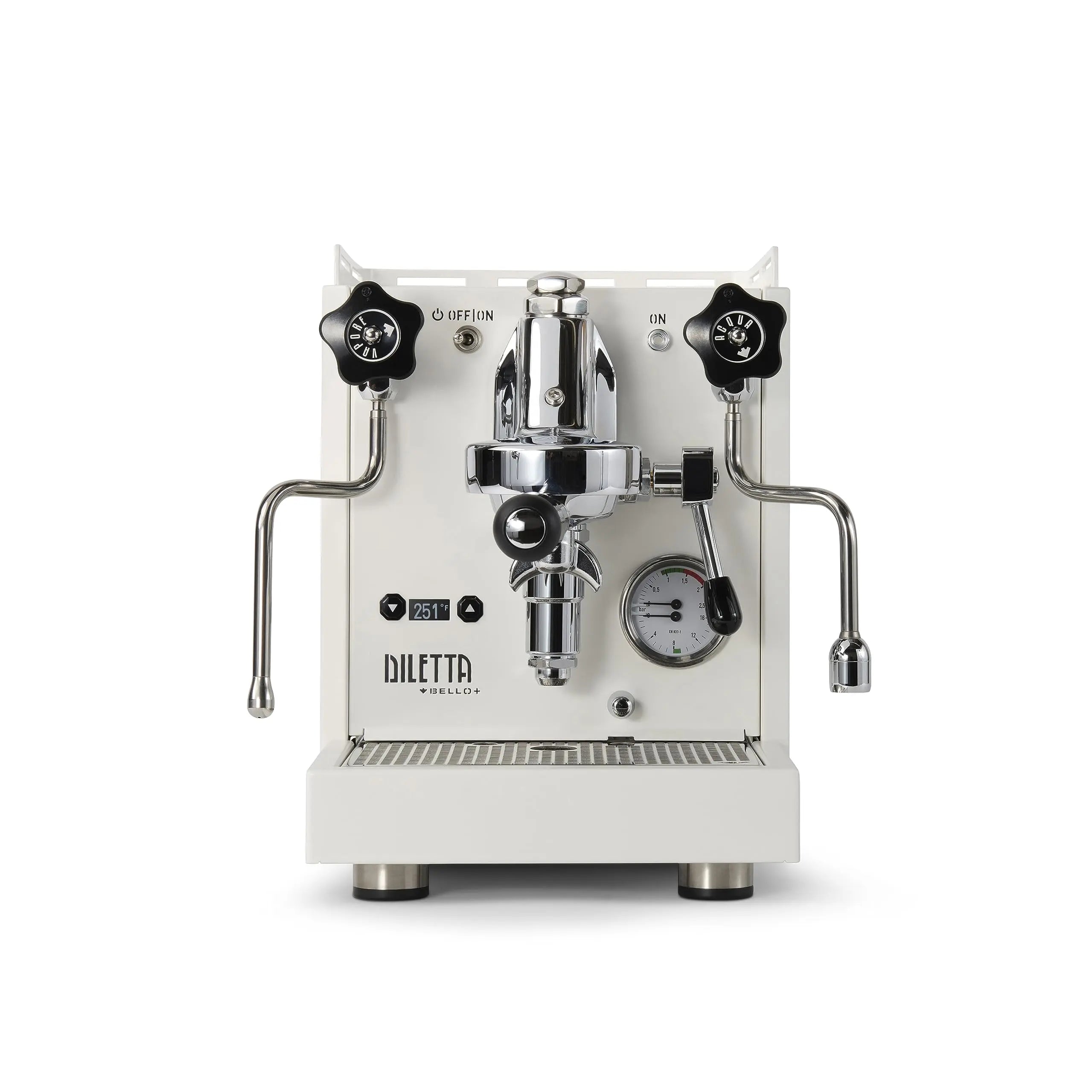 Diletta Bello+ Espresso Machine (White) - Crema Peaks Coffee