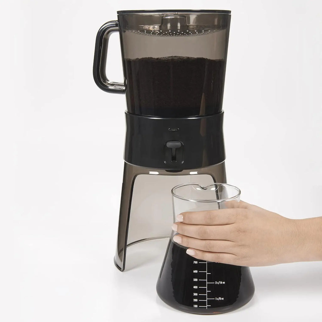 OXO Good Grips Cold Brew Coffee Maker,  32 Ounce - Crema Peaks Coffee