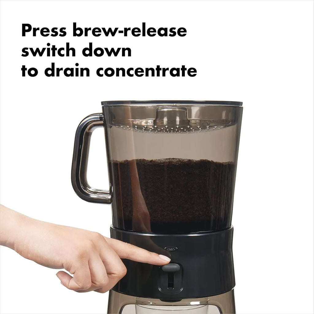 OXO Good Grips Cold Brew Coffee Maker,  32 Ounce - Crema Peaks Coffee