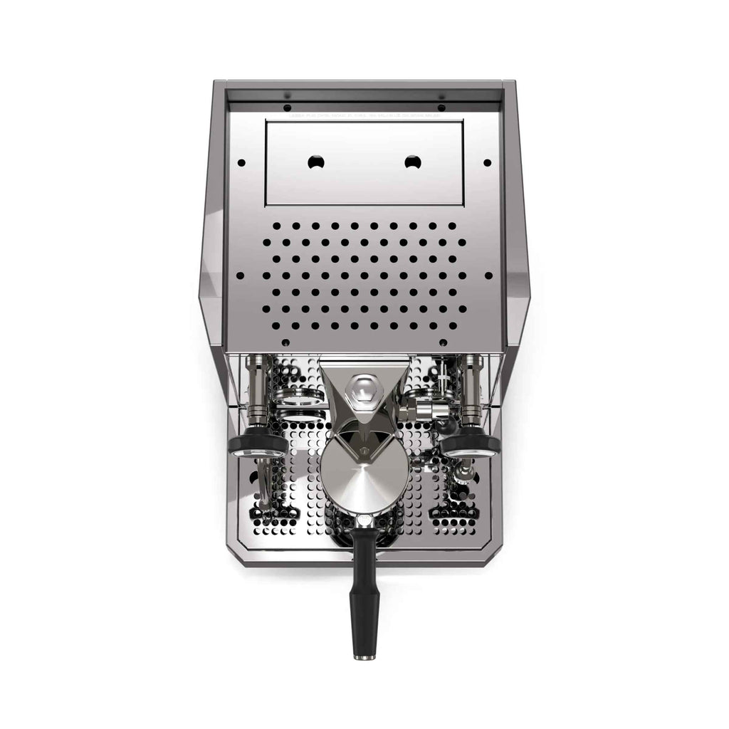 Rocket Espresso Giotto FAST V Espresso Machine | Vibratory Pump | Heat Exchanger | PID Temperature Control | (Chrome) - Crema Peaks Coffee