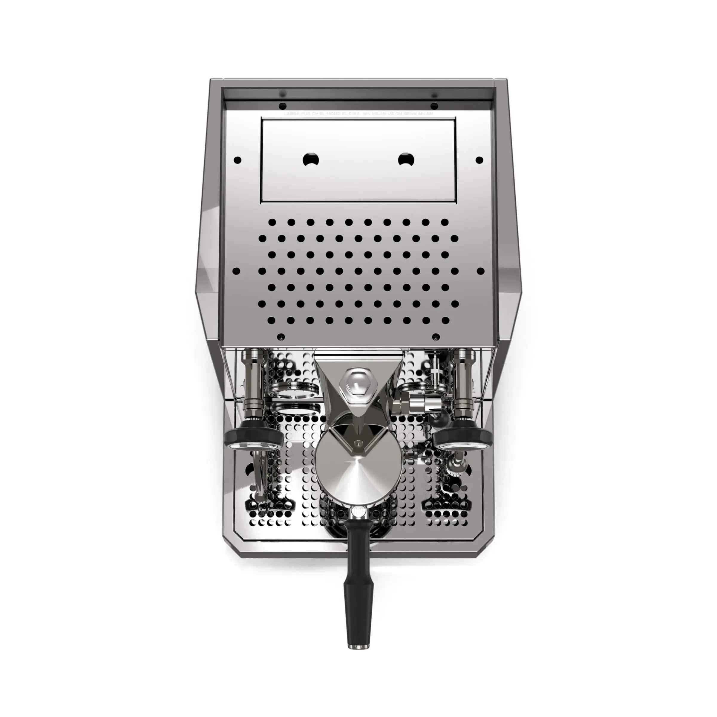 Rocket Espresso Giotto FAST V Espresso Machine | Vibratory Pump | Heat Exchanger | PID Temperature Control | (Chrome) - Crema Peaks Coffee