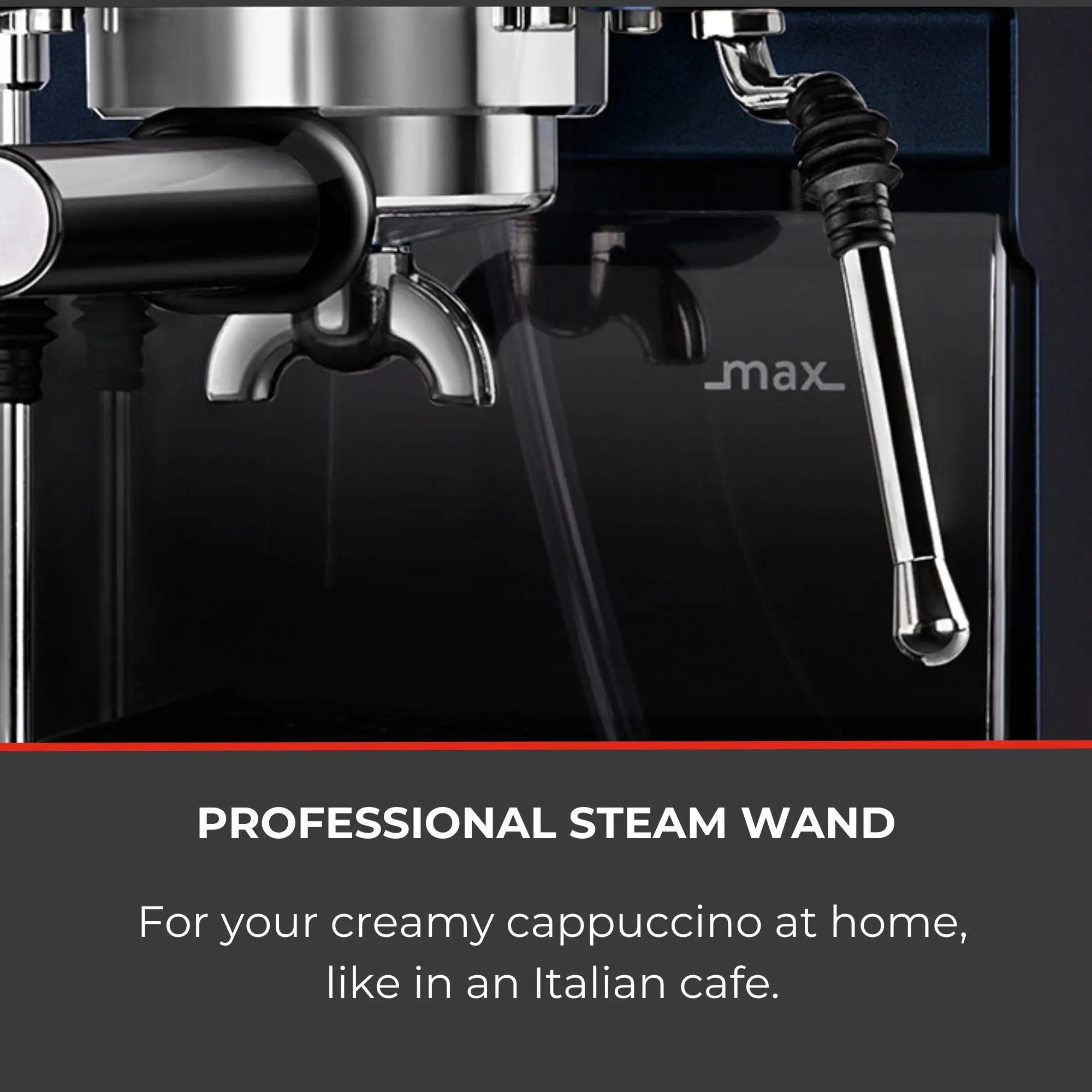 Gaggia RI9380/49 Classic Evo Pro Espresso Machine, Thunder Black, Small - Crema Peaks Coffee