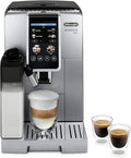 De'Longhi Dinamica Plus Fully Automatic Espresso Machine - Brew Personalized Coffee for up to 4 User Profiles, 24+ Recipes, Built in Grinder & Automatic Milk Steam Wand with 3 Frother Modes - Crema Peaks Coffee