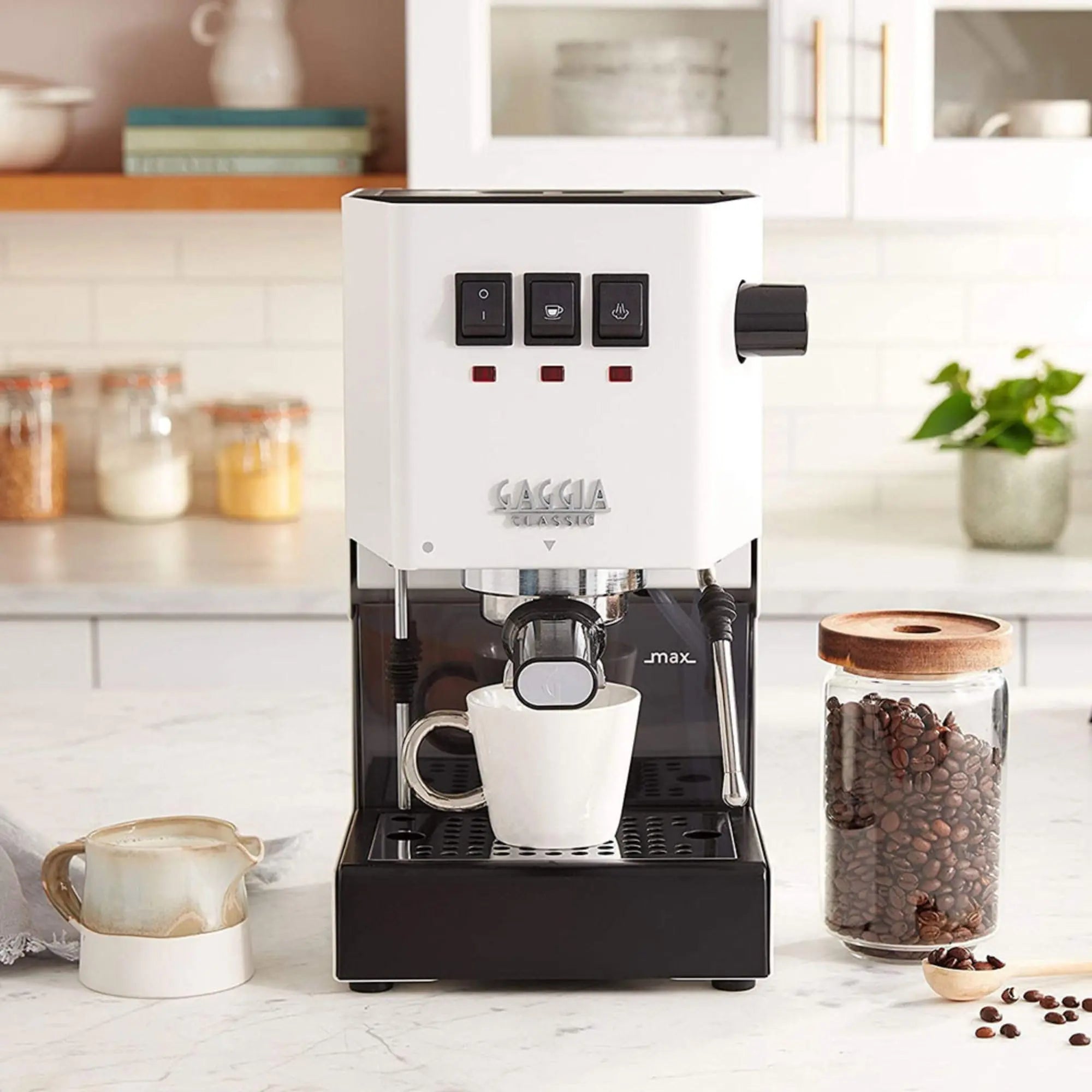 Gaggia RI9380/49 Classic Evo Pro Espresso Machine, Thunder Black, Small - Crema Peaks Coffee