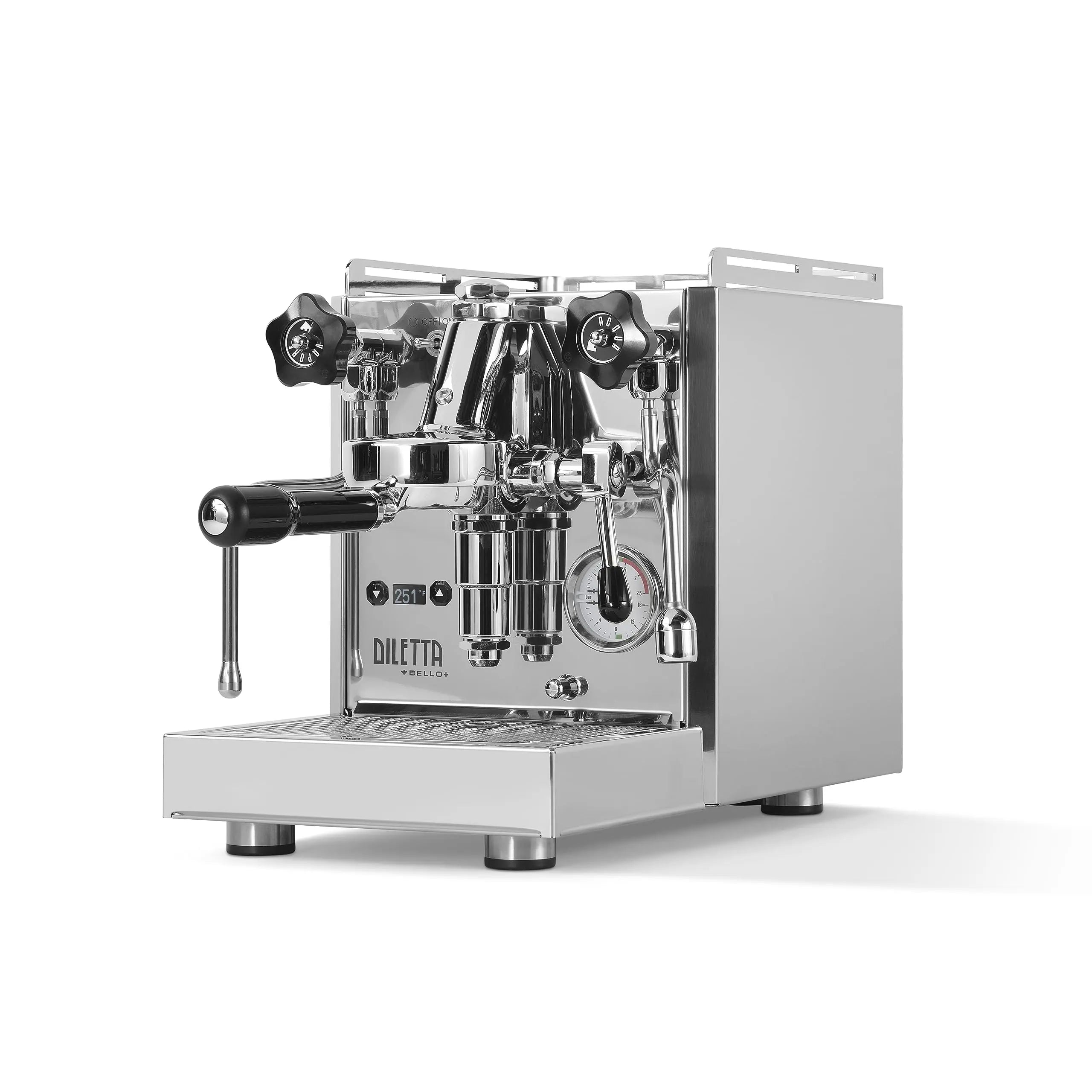 Diletta Bello+ Espresso Machine (White) - Crema Peaks Coffee