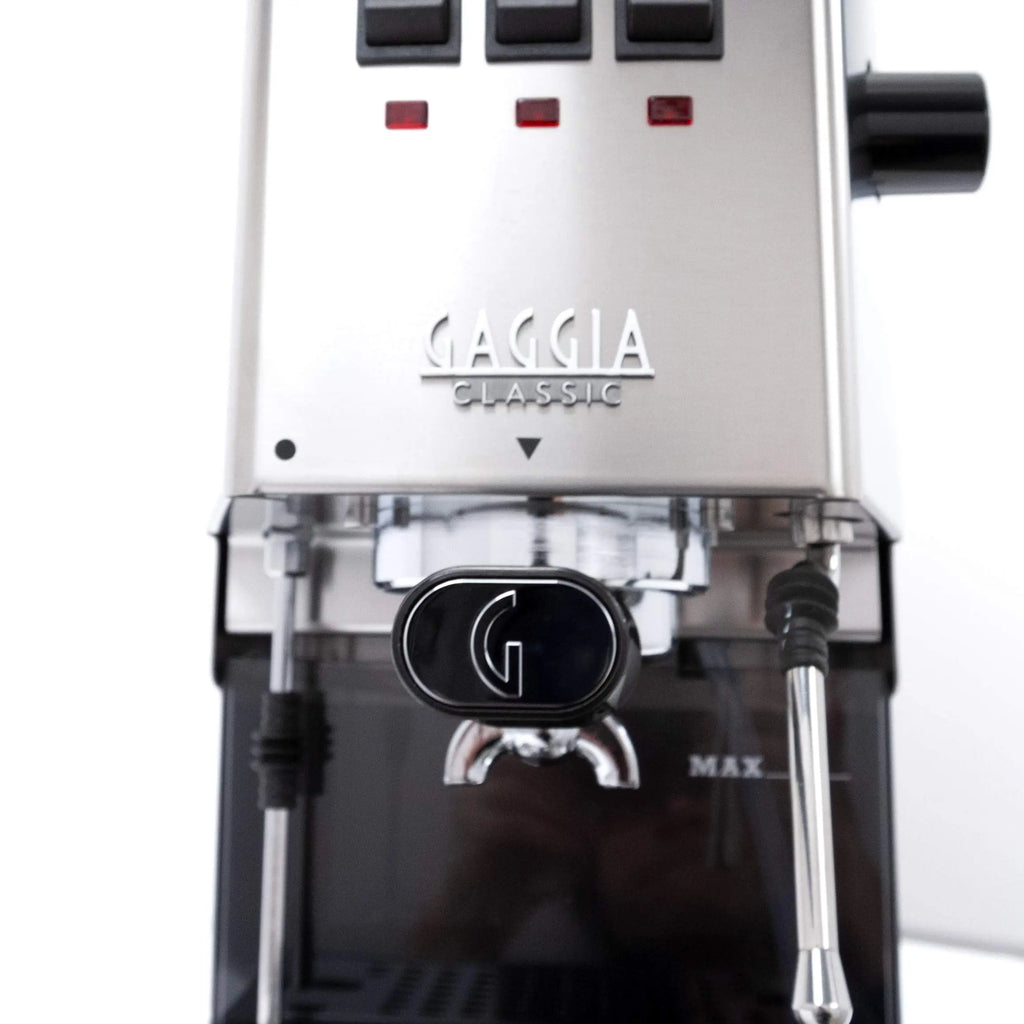 Gaggia RI9380/49 Classic Evo Pro Espresso Machine, Thunder Black, Small - Crema Peaks Coffee