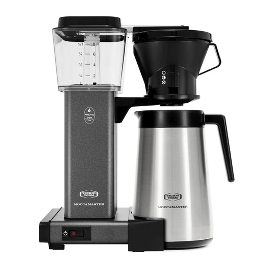 Technivorm Moccamaster 79112 KBT Coffee Brewer, 40 oz, Polished Silver - Crema Peaks Coffee