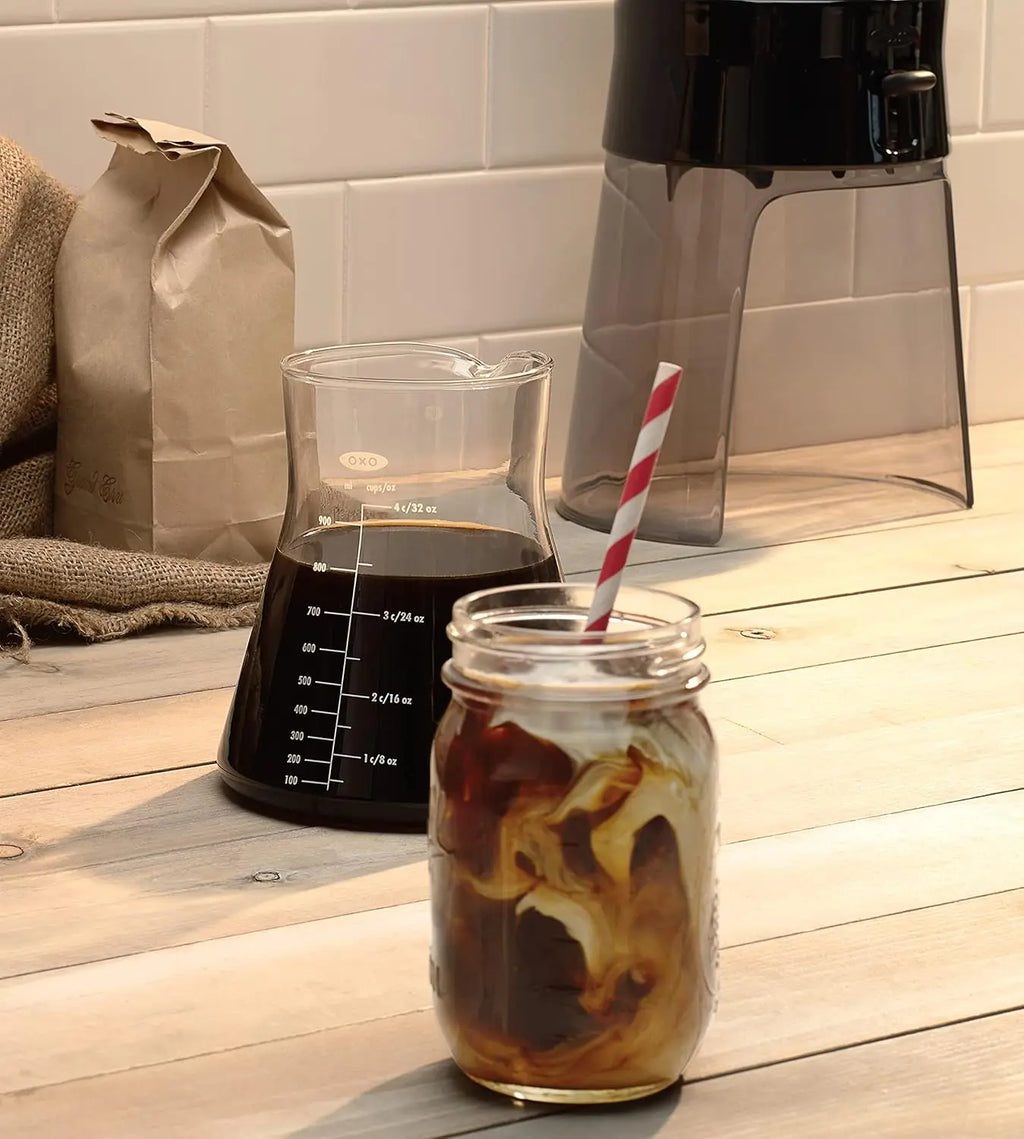 OXO Good Grips Cold Brew Coffee Maker,  32 Ounce - Crema Peaks Coffee