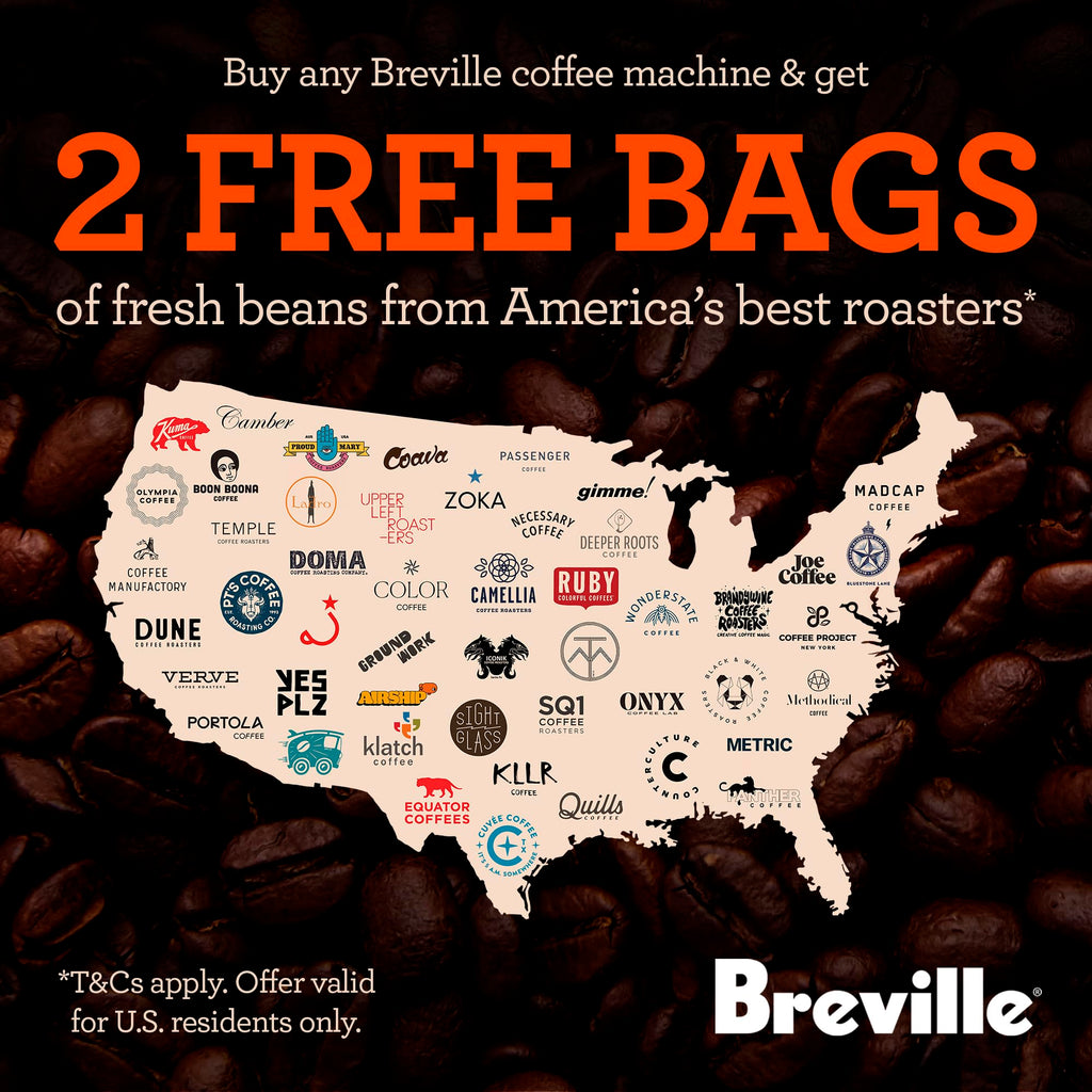 Breville Oracle Espresso Machine BES980XL, Brushed Stainless Steel - Crema Peaks Coffee
