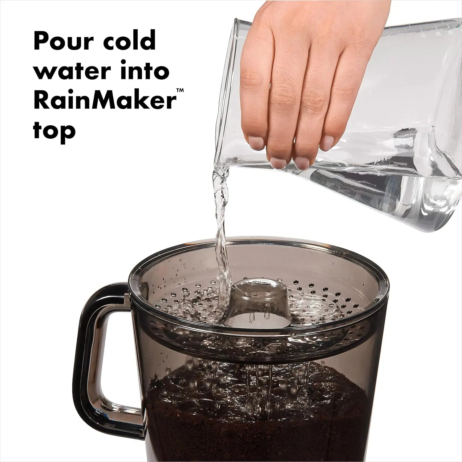 OXO Good Grips Cold Brew Coffee Maker,  32 Ounce - Crema Peaks Coffee