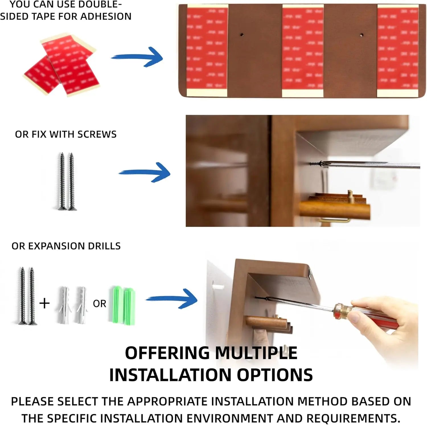 Espresso Accessories Holder Station Wall Mounted Organizer for 51/53/58mm Coffee Tamper Distributor Portafilter Storage Shelf for Bar Home Office - Crema Peaks Coffee