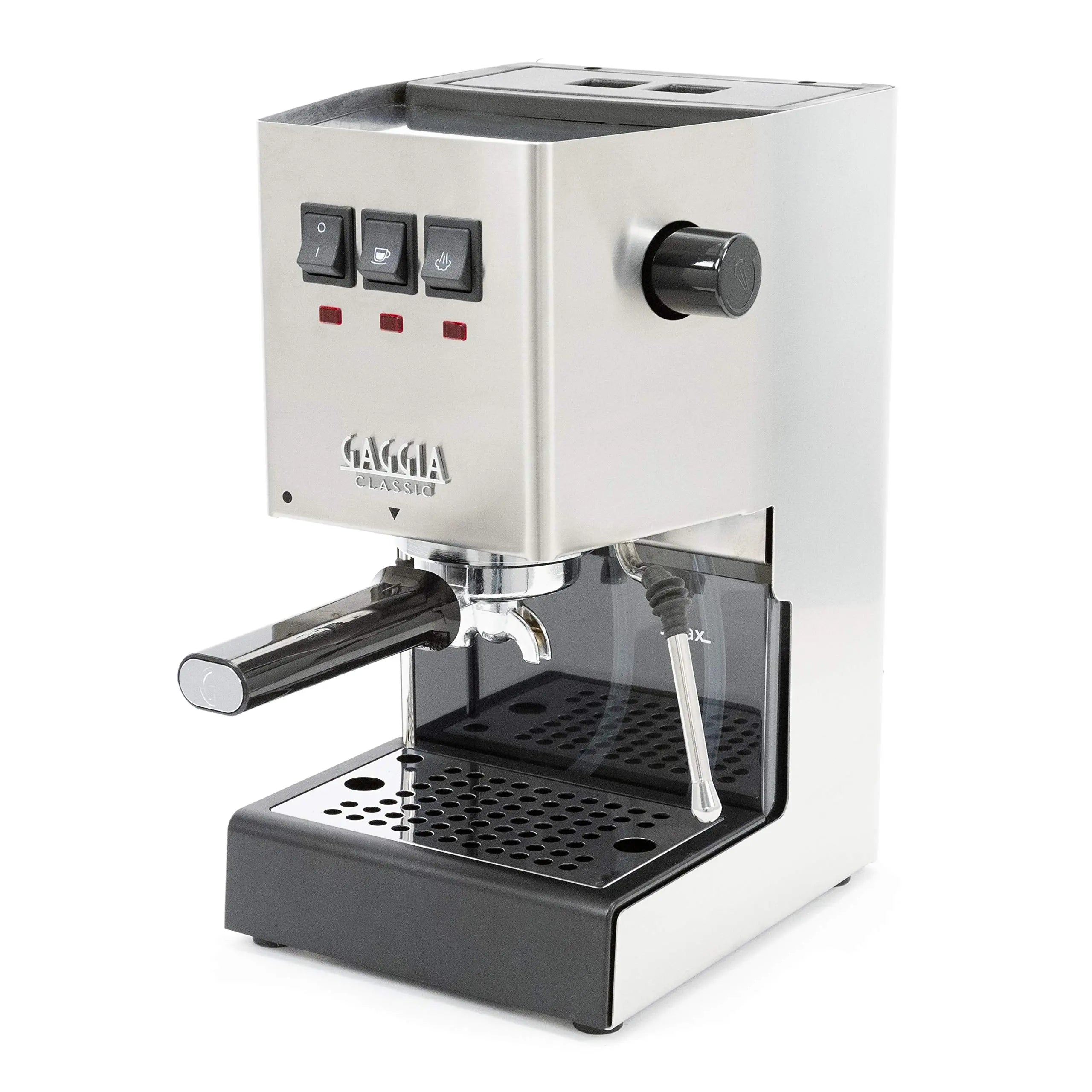 Gaggia RI9380/49 Classic Evo Pro Espresso Machine, Thunder Black, Small - Crema Peaks Coffee