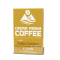 Golden Compass Pods (12), Floral & Elegant Light Roast, Delicate Brightness. Remarkable Smoothness. - Crema Peaks Coffee