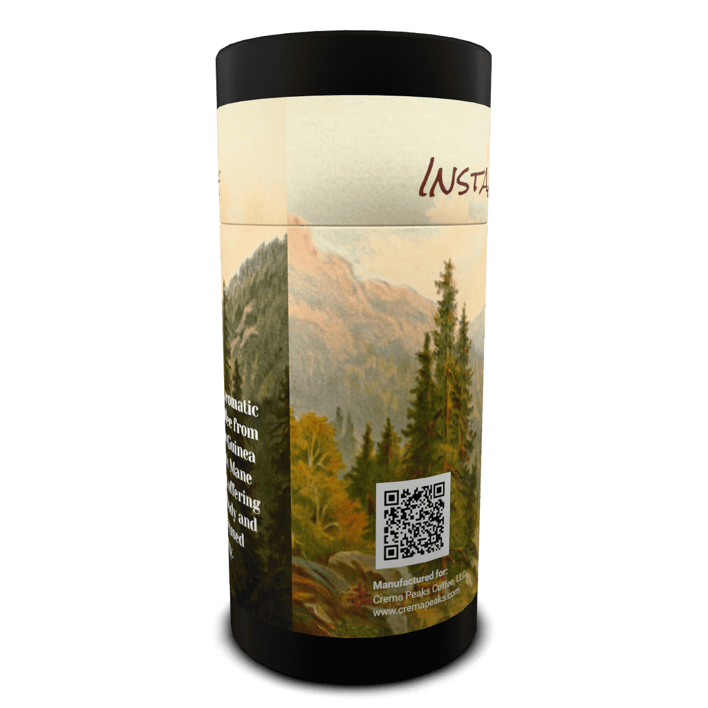Mindful-Mushroom, Single-Origin with Clarity. Instant Convenience in seconds. Smooth, balanced, and ready anywhere. - Crema Peaks Coffee