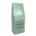 Tri-Peak Blend, Clean. Bright. Intentionally Roasted. Blackberry like acidity, caramel sweetness, with hints of plum and black tea, for a well-rounded cup. - Crema Peaks Coffee
